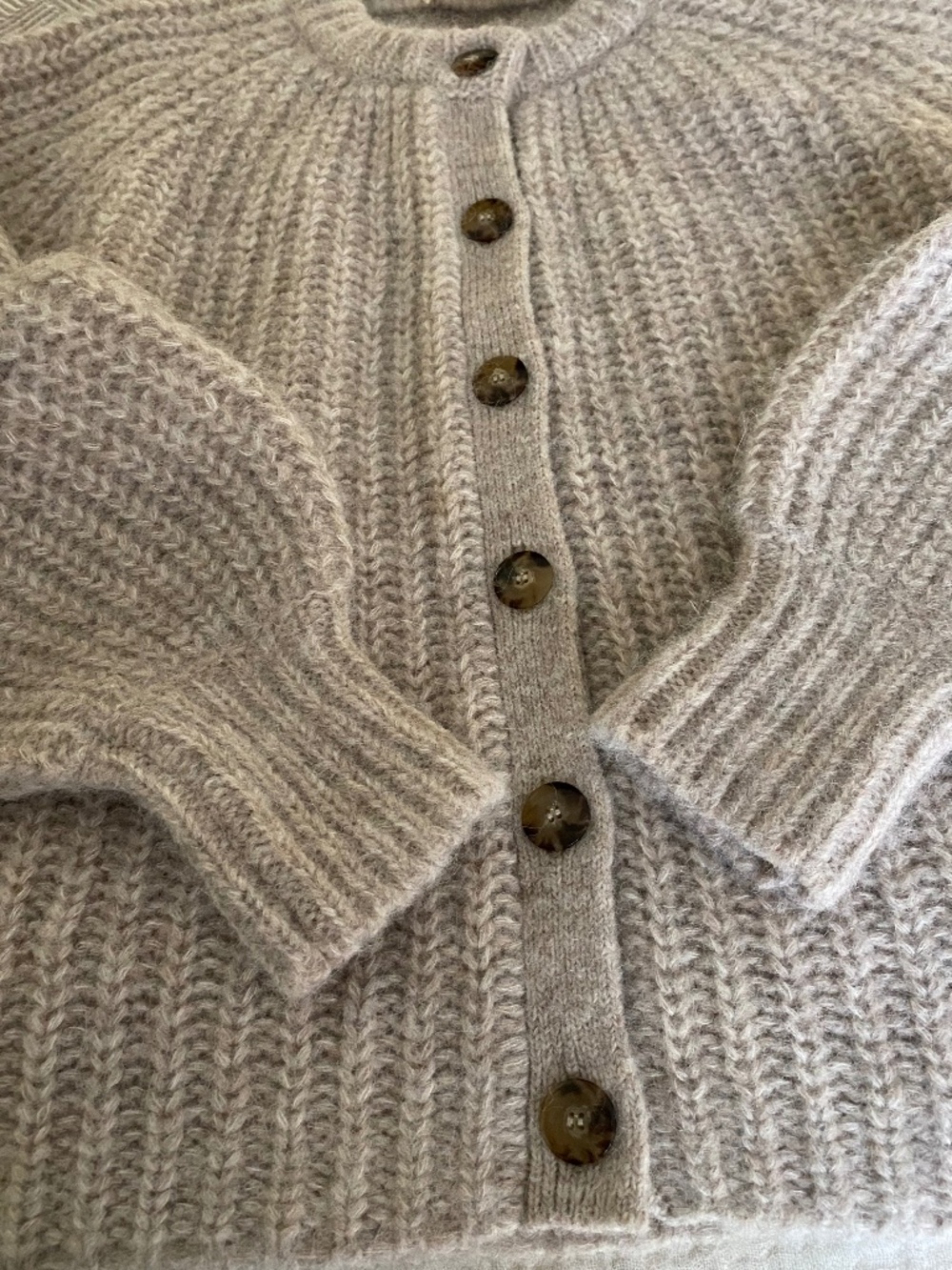 Sezane Emile Light Beige EUC - Picture 4 of 13